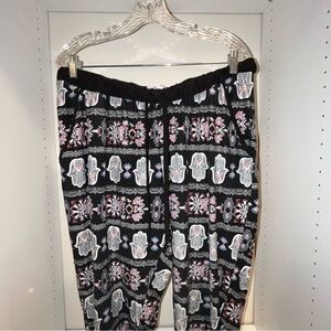 Hamsa Print Lounge Pants